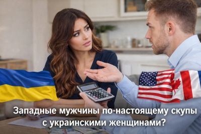 Действительно ли западные мужчины скупы с украинскими женщинами?